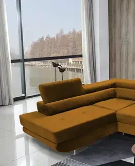 Rohové sedačky ANTONIO L rohová sedačka ITAKA 33, ľavá