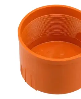 Predlžovacie káble  23680 - Montážna krabica do zápustnej montáže KP60 oranžová 23680
