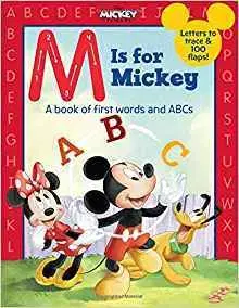 Leporelá, krabičky, puzzle knihy M Is for Mickey - Disney Book Group