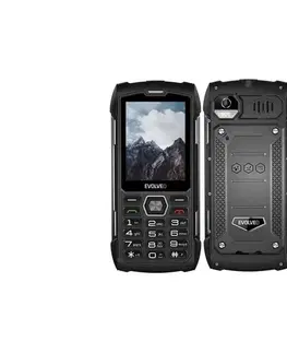 Predlžovacie káble Evolveo - StrongPhone H1 vodotesný Dual SIM telefón čierna/šedá SGP-H1-BG