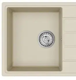 Kuchynské drezy SAT Drez SAT béžová SETSATSINK5 SETSATSINK5