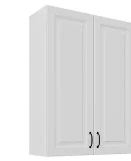 Kuchynské skrinky visiace Skrinka do kuchyne Stilo biely matná/biely 80G-108 2F