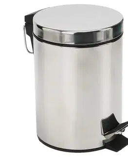 Kovové koše Odpadkový kôš 3 l inox