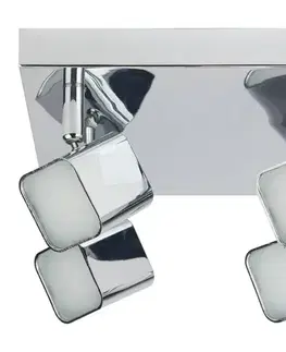 Stropná svetla LED stropné svietidlo 4x4W chróm 20cm FORMA