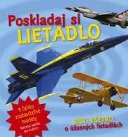 Leporelá, krabičky, puzzle knihy Poskladaj si lietadlo - Kolektív autorov