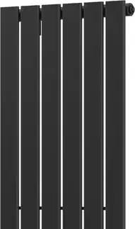 Radiátory do kúpeľne MEXEN - Boston vykurovací rebrík/radiátor 1200 x 452 mm, 611 W, čierny W213-1200-452-00-70