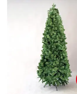 Vianočné dekorácie Eurolamp Vianočný stromček SLIM 180 cm jedľa 600-30188