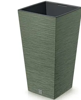 Kvetináče a truhlíky NABBI DFSH240 plastový kvetináč 24 cm zelená