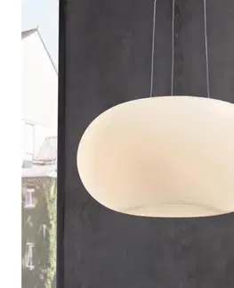 Svietidlá EGLO 86815 - Luster na lanku OPTICA 2xE27/60W 86815