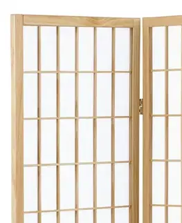 Paravány Paraván japonský 6dielny SC01-6 NAT Dekorhome