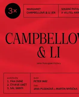 Detektívky, trilery, horory OneHotBook 3x Campbellová & Li #1