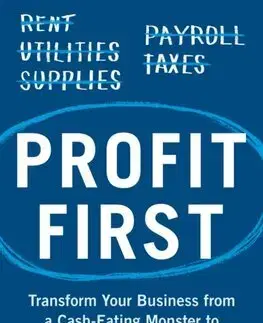 Dane, účtovníctvo Profit First - Mike Michalowicz