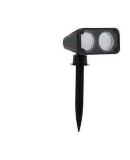 Záhradné lampy Eglo 75315 - LED Vonkajšia lampa NEMA 2xGU10/2,8W/230V 3000K IP44 75315