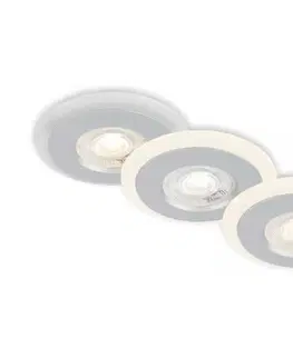Svietidlá Briloner 7039034-SADA 3xLED Kúpeľňové podhľadové svietidlo 3xLED/5W/230V IP44 matný chróm 7039034