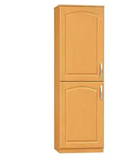 Kuchynské dolné skrinky KONDELA Lora MDF New S60LO L potravinová skriňa jelša