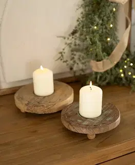 Svietniky Sviečnik Rustic Flame 15 cm