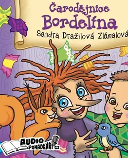 Rozprávky Bambook a Dražilová Zlámalová Sandra Čarodějnice Bordelína