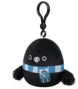 Plyšové a textilné zvieratká SQUISHMALLOWS Kľúčenka Harry Potter – Bystrohlavský havran