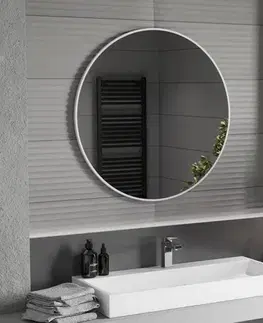 Kúpeľňový nábytok MEXEN - Loft zrkadlo 90, biely rám 9850-090-090-000-20