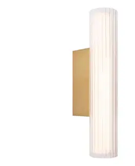 Svietidlá MAXLIGHT W0364 - LED Kúpeľňové nástenné svietidlo FAYETTE LED/6W/230V IP44 zlatá W0364
