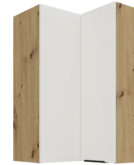 Kuchynské skrinky visiace Kuchynská skrinka Aria-WH/AR anti fingerprint 60X60 GN-90 2F (90°)