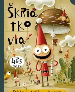 Leporelá, krabičky, puzzle knihy Škriatkovia - Maciej Szymanowicz,Sibyla Mislovičová