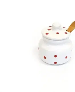 Koreničky Kinekus Nádoba na med keramická s naberačkou