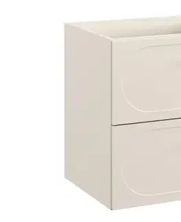 Skrinky do kúpeľne ArtCom Skrinka pod umývadlo DONNA Sand 82-60-46-2S | 60 cm