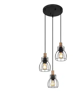 Svietidlá Globo 15326-3H1 - Luster na lanku MINA 3xE27/40W/230V 15326-3H1