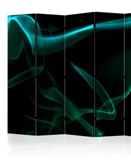 Paravány Paraván Blue smoke waves Dekorhome