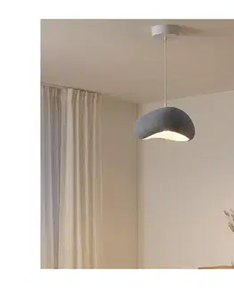 Svietidlá BRILAGI - Závesný luster na kábli WABI SABI 1xE27/40W/230V priemer 35 cm sivý 422WBL1106