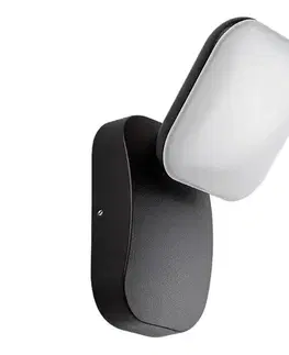 LED osvetlenie Rabalux 77057 - LED Vonkajšie nástenné svietidlo ODIEL LED/12W/230V IP44 čierna 77057