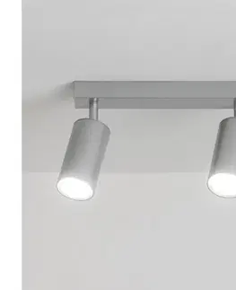 Svietidlá Brilagi - Kúpeľňové bodové svietidlo SELE 2xGU10/30W/230V IP44 strieborná WO-SVL3-OEM