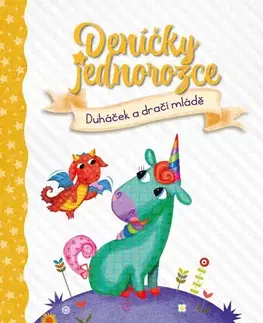 Pre deti a mládež - ostatné Deníčky jednorožce: Duháček a dračí mládě - Rebecca Elliott