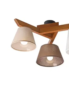 Svietidlá  Prisadený luster ANTONIO 3xE14/40W/230V LM-3.128/rustik