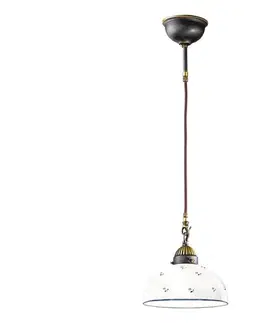 Svietidlá Kolarz 731.30.24 - Luster na lanku NONNA 1xE27/75W/230V pr. 30 cm modrá 731.30.24