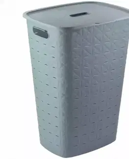 Kúpeľňové doplnky Softex kôš na bielizeň 56l 258700 tyrkys