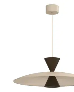 Svietidlá  Závesné svietidlo na lanku MISTIC 1xGX53/15W/230V béžová 7986A