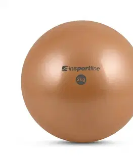 Balančné podložky Joga lopta inSPORTline Yoga Ball 2 kg bordó