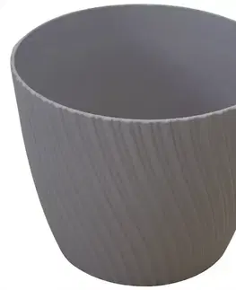 Záhrada Kvetináč Mika 17 cm taupe