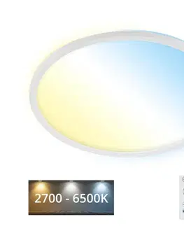 Svietidlá Brilo - LED Stmievateľné stropné svietidlo SLIM LED/22W/230V Wi-Fi Tuya + DO 7059-016