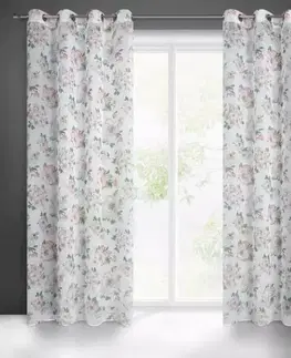 Závesy do spálne Záves EMI 140X250 na priechodkách 401279