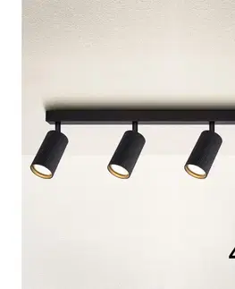Svietidlá BRILAGI - LED RGBW stmievateľné bodové svietidlo SELE MODERN 4xGU10/4,8W/230V čierne BG2871+4xAI2382
