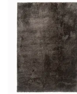 Moderné koberce Koberec Shaggy Teddy Rug 1,4/1,9 tmavošedá