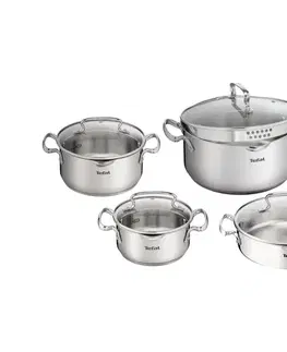 Panvice a hrnce Tefal - 8-dielna sada riadu DUETTO+ G719S855