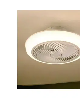 Ventilátory BRILAGI-LED stmievateľné svietidlo s látorom LED/30W/230V 3000-6500K biele+ WF-OSD-046-WHT