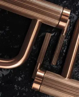 Kúpeľňové batérie REA - Umývadlová batéria Argon Brush Copper vysoká REA-B2090