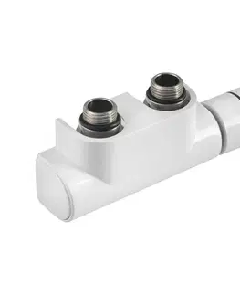 Svietidlá Aqualine - Termostatická pripojovacia sada lov pre stredové pripojenie biela CP9720S
