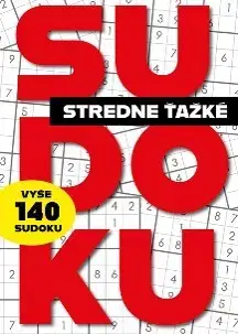 Krížovky, hádanky, hlavolamy Sudoku (červená obálka)