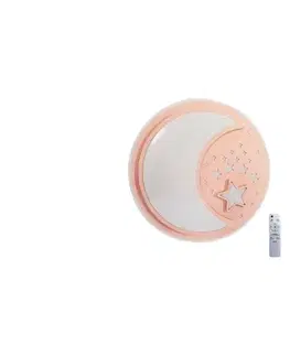 Svietidlá  LED Detské smievateľné stropné svietidlo NOTTE LED/40W/230V + diaľkové ovládanie ML6184
